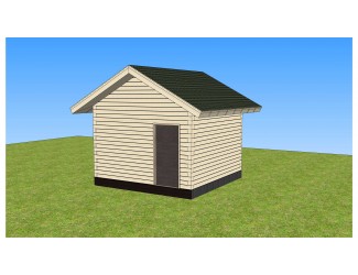 Баня 4х4 м. 150x150 мм. из профилированного бруса