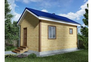 Баня 3х4 м 150x150 мм. под усадку
