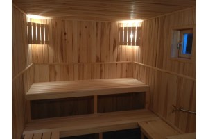 Мобильная баня 2,3х6 м.