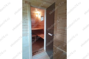 Мобильная баня 3х4,6 м.