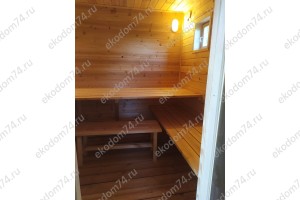 Мобильная баня 3х4,6 м.