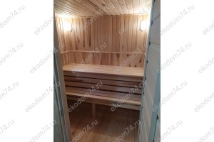 Мобильная баня 4х4 м.