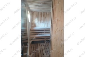 Мобильная баня 4х4 м.
