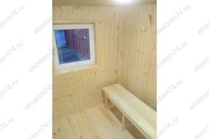 Мобильная баня 2,3х6 м.