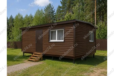 Дачный домик 6×4 м.