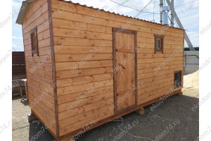 Мобильная баня 2х5 м.