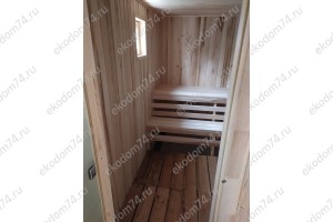 Мобильная баня 6х4 м.