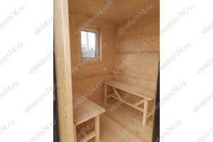 Мобильная баня 2х5 м.